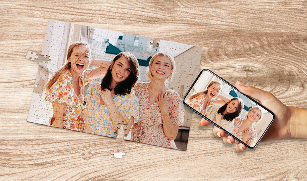 Personalisierte Puzzles|Printerpix Fotopuzzle mit bedruckter Box und 1000 Teilen|Puzzle mit 500 Teilen und Box||||||||